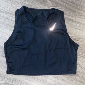 Nike Black Athletic Crop Top